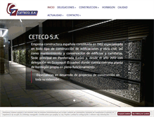 Tablet Screenshot of grupoceteco.com